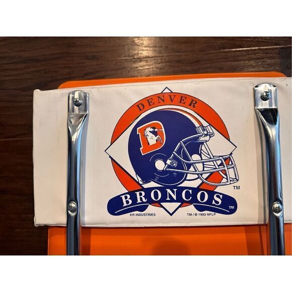 1993 Denver Broncos Stadium Stand Bleacher Chair - Picture 4 of 8